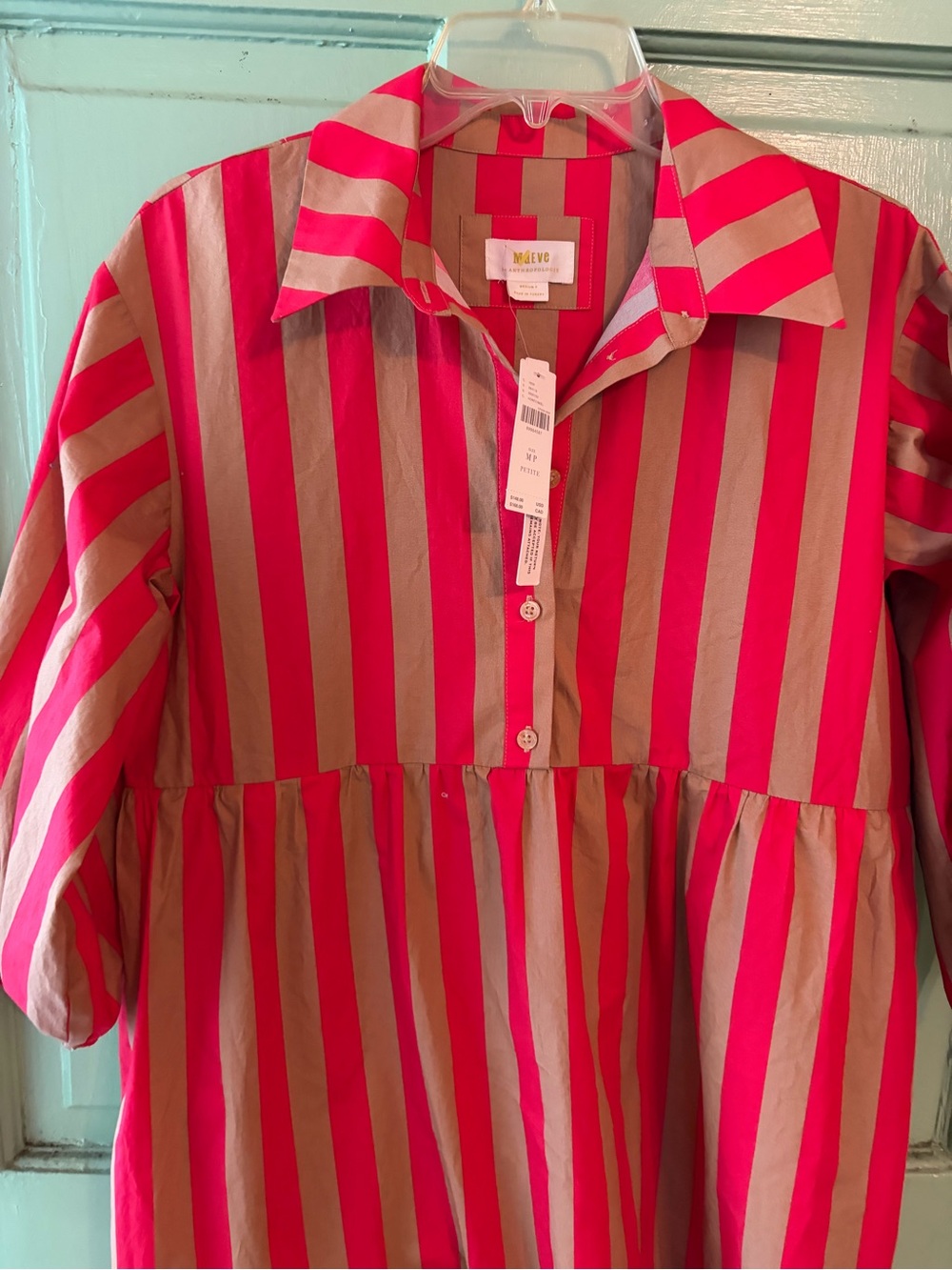 Anthropologie bettina dress striped midi - Picture 4 of 9